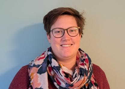 Porträtfoto von Louisa Glaum.