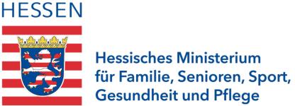 Logo des Hessischen Ministeriums für Familie, Senioren, Sport, Gesundheit und Pflege