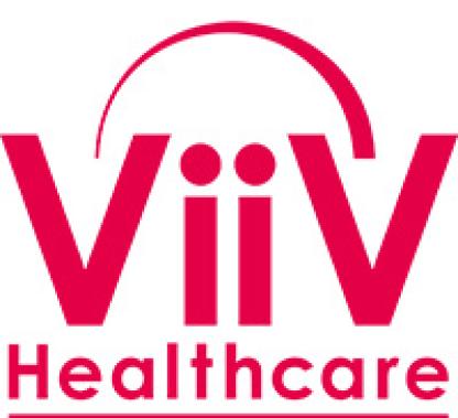 Logo des Unternehmens ViiV Healthcare. Logo des Unternehmens ViiV Healthcare.